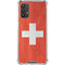 Switzerland Flag Distressed Galaxy A32 5G Clear Case
